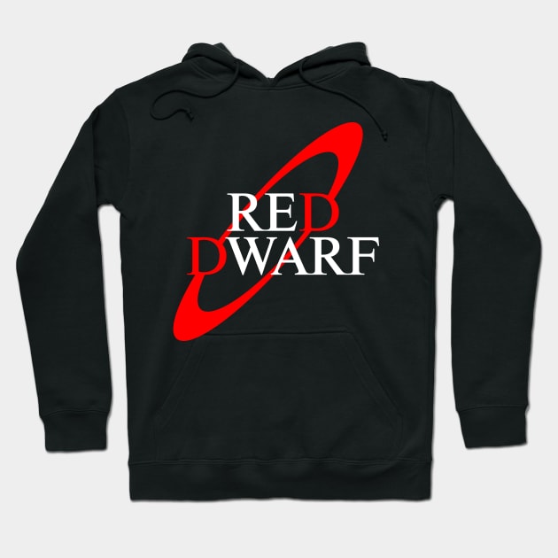 Red Dwarf (series logo) Hoodie by Stupiditee